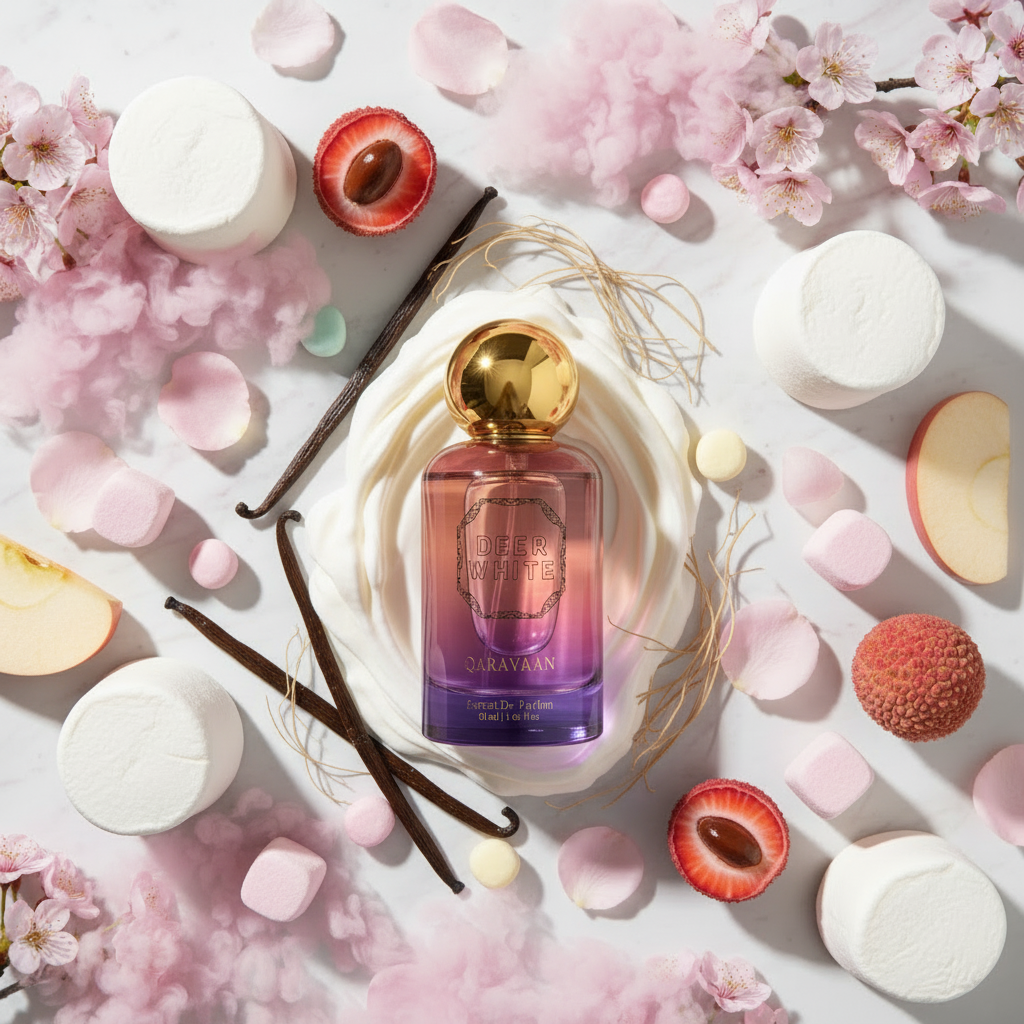 Deer White – Ingredients Art Flat Lay